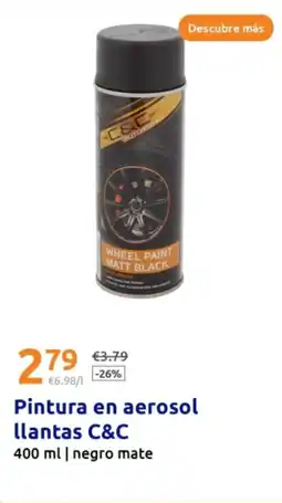 Action C&C Pintura en aerosol llantas oferta