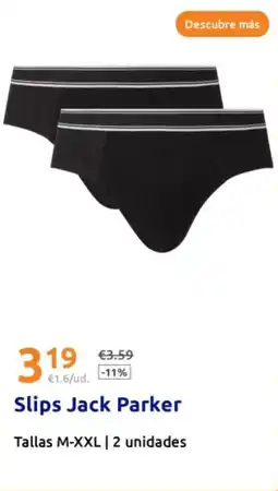 Action Slips Jack Parker oferta