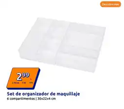Action Set de organizador de maquillaje oferta