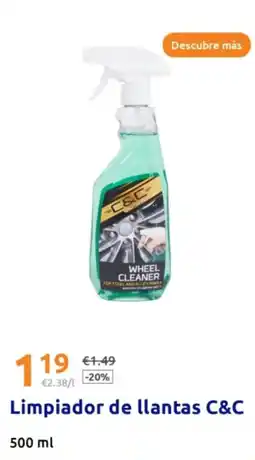 Action C&C Limpiador de llantas oferta