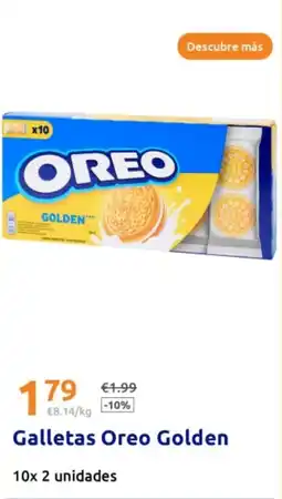 Action OREO Galletas Golden oferta