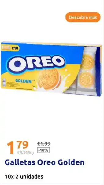 Action OREO Galletas Golden oferta