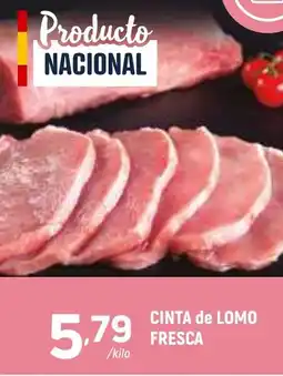 Coviran Cinta de lomo fresca oferta