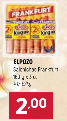 Coviran ELPOZO Salchichas Frankfurt oferta