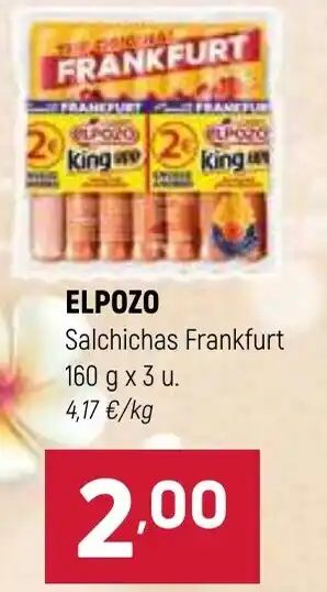 Coviran ELPOZO Salchichas Frankfurt oferta