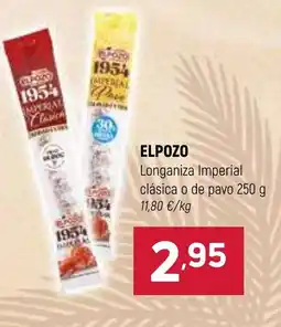 Coviran ELPOZO Longaniza Imperial clásica o de pavo oferta