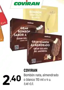 Coviran COVIRAN Bombón nata, almendrado o blanco oferta