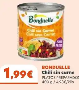 Coviran BONDUELLE Chili sin carne oferta