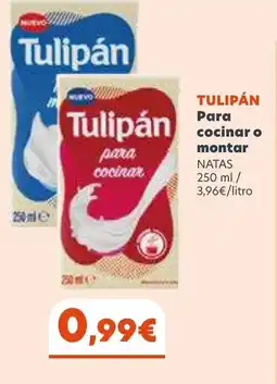 Coviran TULIPÁN Para para cocinar montar oferta