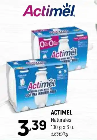 Coviran ACTIMEL Naturales oferta