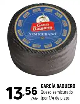 Coviran GARCÍA BAQUERO Queso semicurado oferta