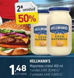 Coviran HELLMANN'S Mayonesa cristal oferta