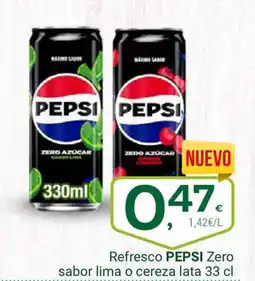 Supermercados Dani PEPSI Refresco sabor lima o cereza oferta
