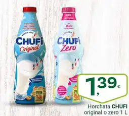 Supermercados Dani CHUFI Horchata original o zero oferta