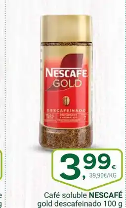 Supermercados Dani NESCAFÉ Café soluble gold descafeinado oferta