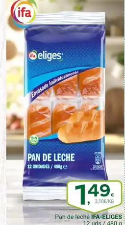 Supermercados Dani IFA-ELIGES Pan de leche oferta