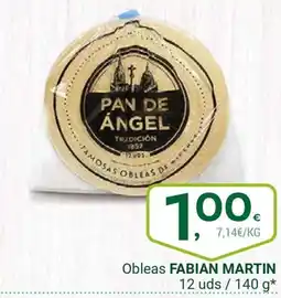 Supermercados Dani FABIAN MARTIN Obleas oferta