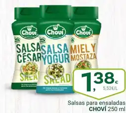 Supermercados Dani CHOVÍ Salsas para ensaladas oferta