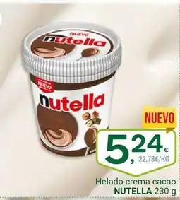 Supermercados Dani NUTELLA Helado crema cacao oferta