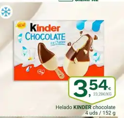 Supermercados Dani KINDER Helado chocolate oferta