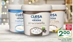 Supermercados Dani CLESA Yogur griego sabores oferta