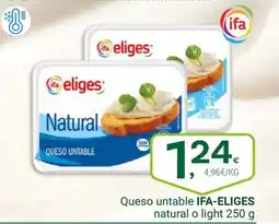 Supermercados Dani IFA-ELIGES Queso untable natural o light oferta