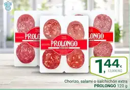 Supermercados Dani PROLONGO Chorizo, salami o salchichón extra oferta
