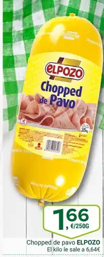 Supermercados Dani ELPOZO Chopped de pavo oferta