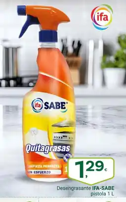 Supermercados Dani IFA-SABE Desengrasante pistola oferta