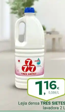 Supermercados Dani TRES SIETES Lejia densa oferta