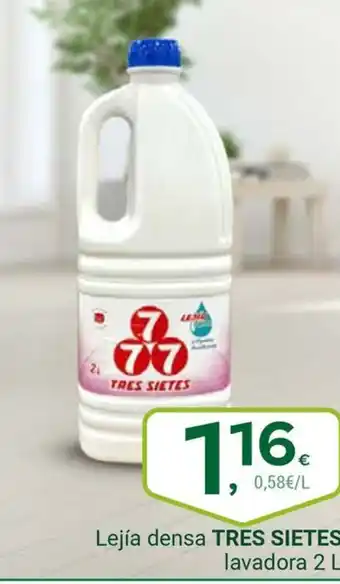 Supermercados Dani TRES SIETES Lejia densa oferta