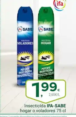 Supermercados Dani IFA-SABE Insecticida hogar o voladores oferta
