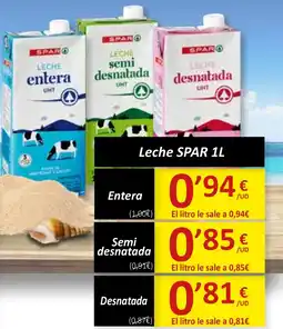 SPAR SPAR Leche oferta