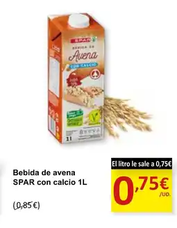 SPAR SPAR Bebida de avena oferta