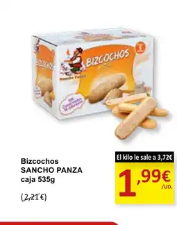 SPAR SANCHO PANZA Bizcochos caja oferta