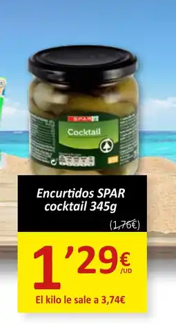 SPAR SPAR Encurtidos cocktail oferta