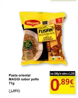 SPAR MAGGI Pasta oriental sabor pollo oferta