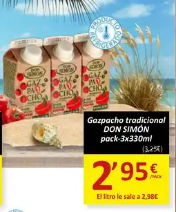SPAR DON SIMÓN Gazpacho tradicional oferta