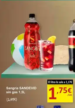 SPAR SANDEVID Sangria sin gas oferta