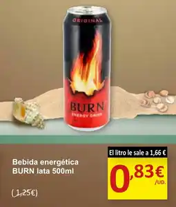 SPAR BURN Bebida energética oferta