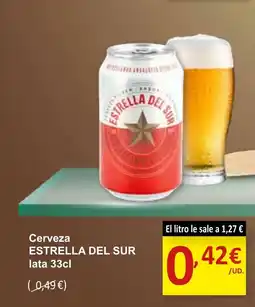 SPAR ESTRELLA DEL SUR Cerveza oferta