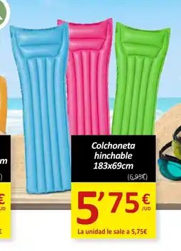 SPAR Colchoneta hinchable oferta