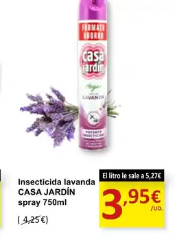 SPAR CASA JARDIN Insecticida lavanda oferta