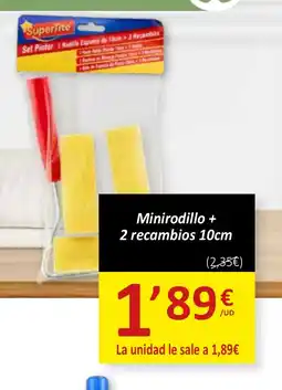 SPAR Minirodillo + 2 recambios oferta