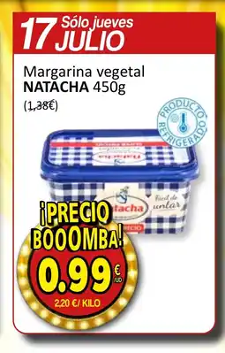 SPAR NATACHA Margarina vegetal oferta
