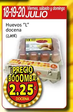 SPAR Huevos "L" docena oferta