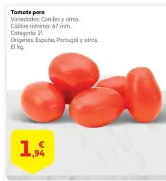 Alcampo Tomate pera oferta
