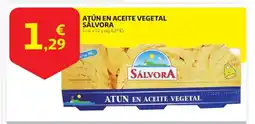 Alcampo SÁLVORA Atun en aceite vegetal oferta