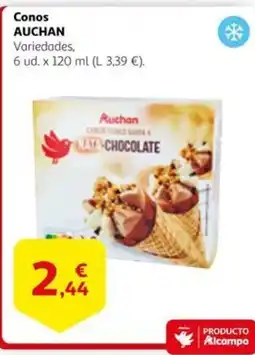 Alcampo AUCHAN Conos oferta
