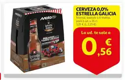 Alcampo ESTRELLA GALICIA Cerveza 0,0% oferta